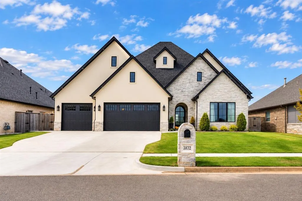Front exterior — 3832 Legacy Drive, Norman, OK 73069