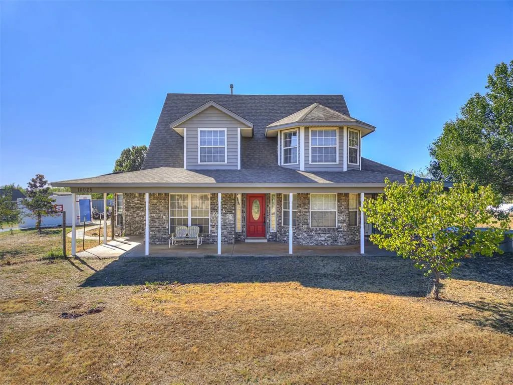 Front exterior — 10025 Southern Creek Drive, Oklahoma City, OK 73165