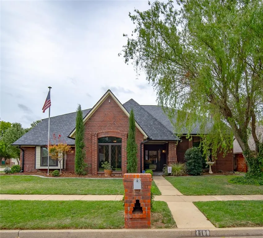 Front exterior — 4100 NW 144th Terrace, Oklahoma City, OK 73134