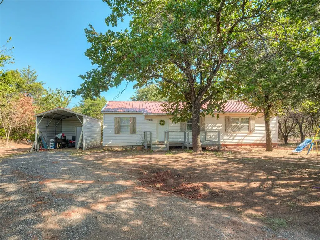 Front exterior — 990936 S Candlewood Lane, Wellston, OK 74881