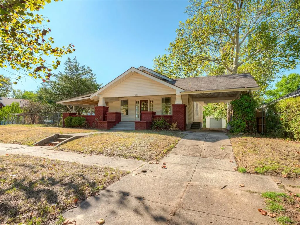 Front exterior — 424 W Adams Street, Purcell, OK 73080