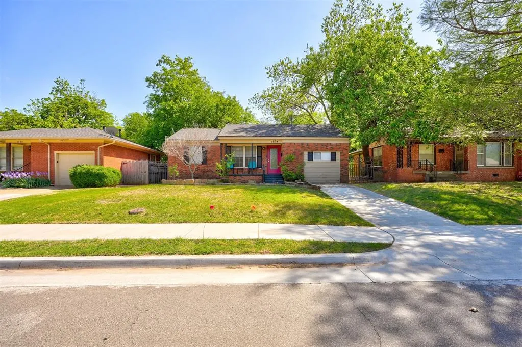 Front exterior — 1824 Andover Court, Oklahoma City, OK 73120