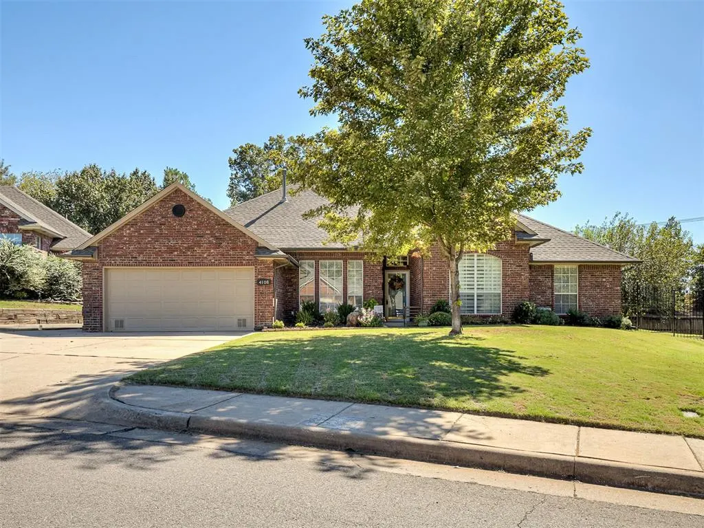 Front exterior — 4108 Eaton Place, Edmond, OK 73034
