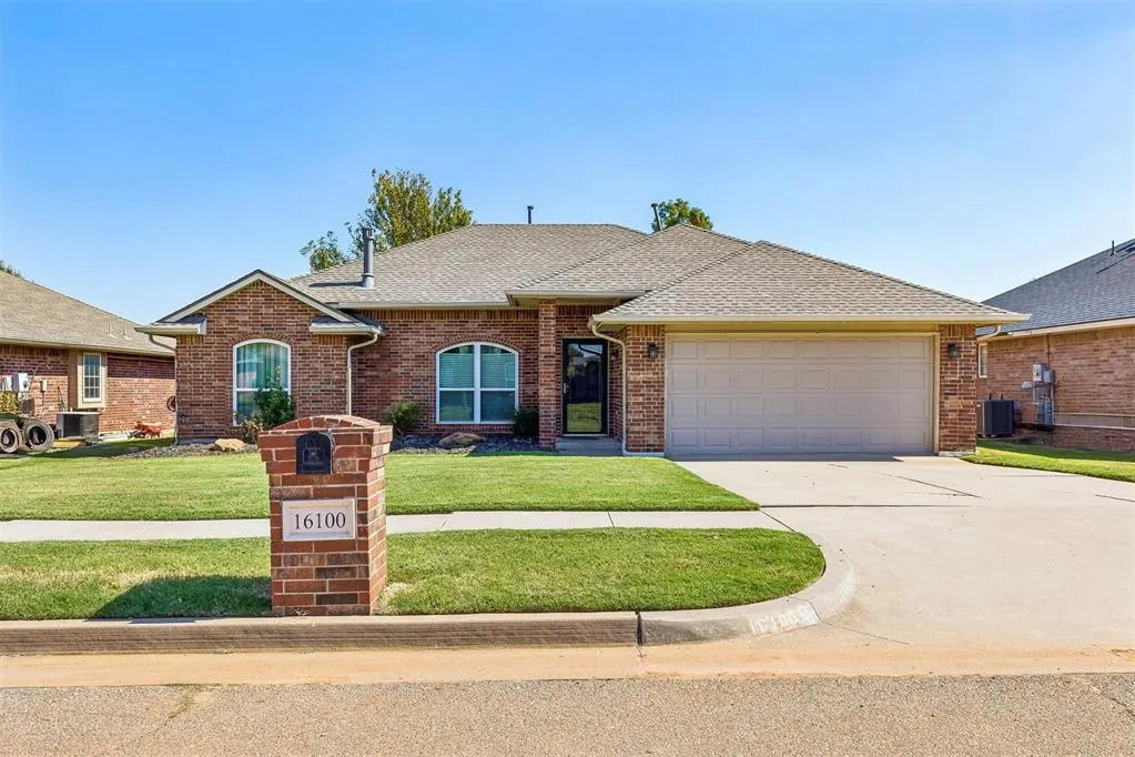 Front exterior — 16100 Katie Ridge Drive, Edmond, OK 73013