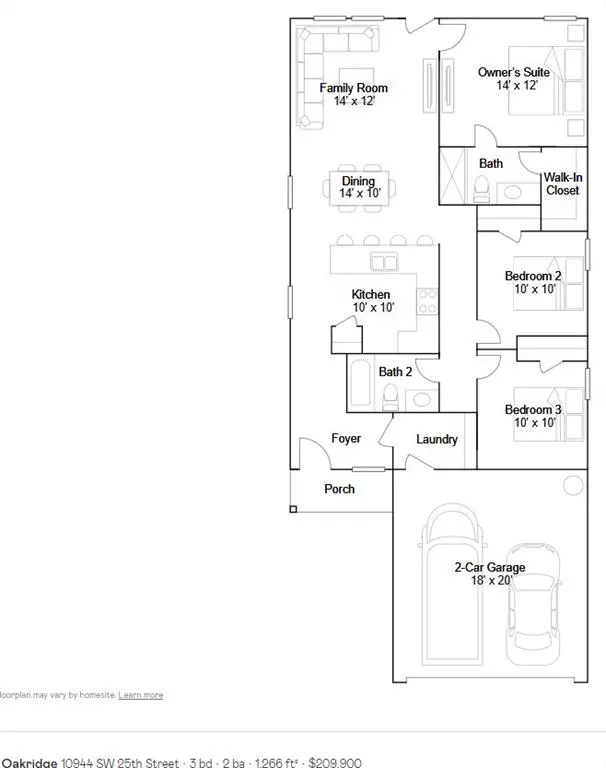 Photo 2 — 2000 Chestnut Oak Court, Oklahoma City, OK 73128