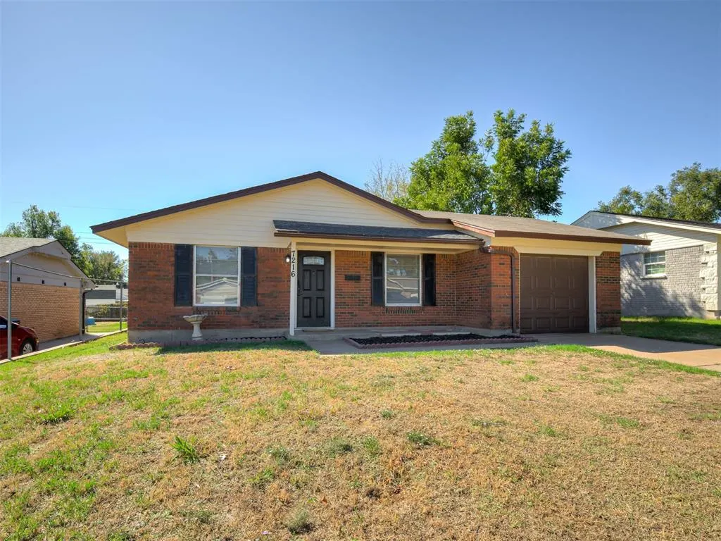 Front exterior — 7216 NW 21st Street, Bethany, OK 73008