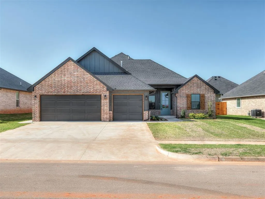 Front exterior — 10448 SW 50th Street, Mustang, OK 73064