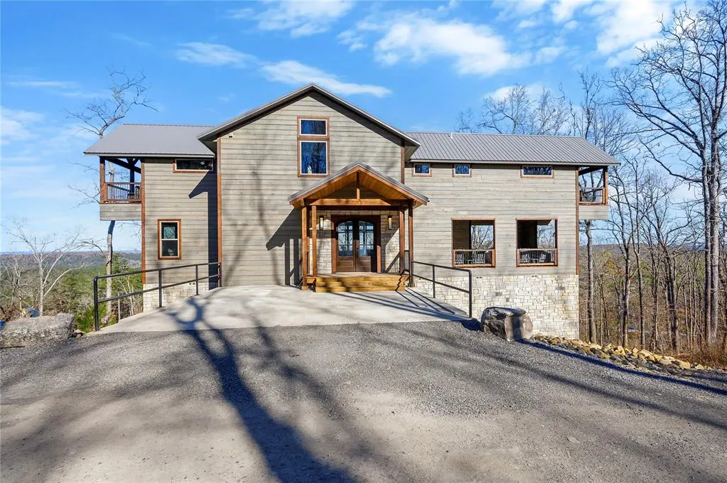 Front exterior — 579 Moonshiner Springs Trail, Broken Bow, OK 74728