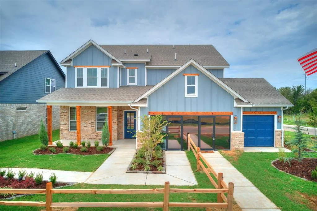 Front exterior — 7717 Woods Edge Way, Yukon, OK 73099