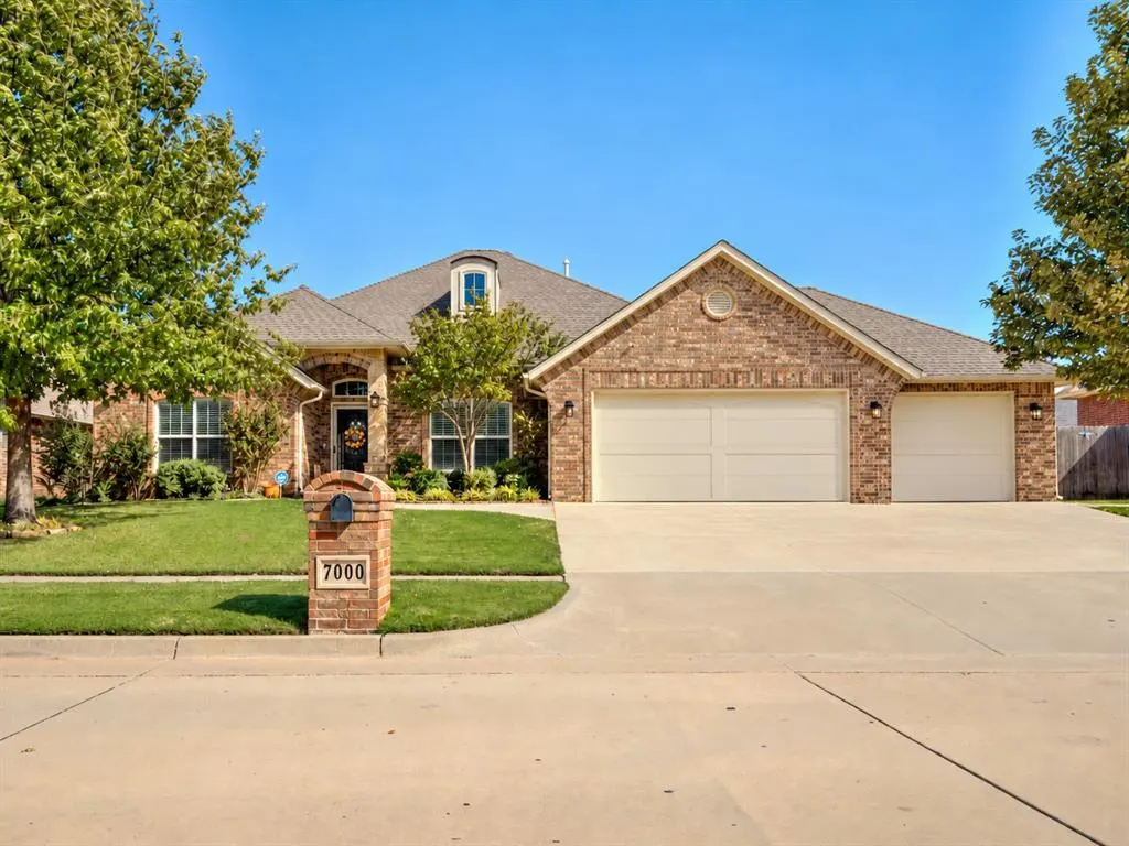 Front exterior — 7000 Stinchcomb Drive, Oklahoma City, OK 73132