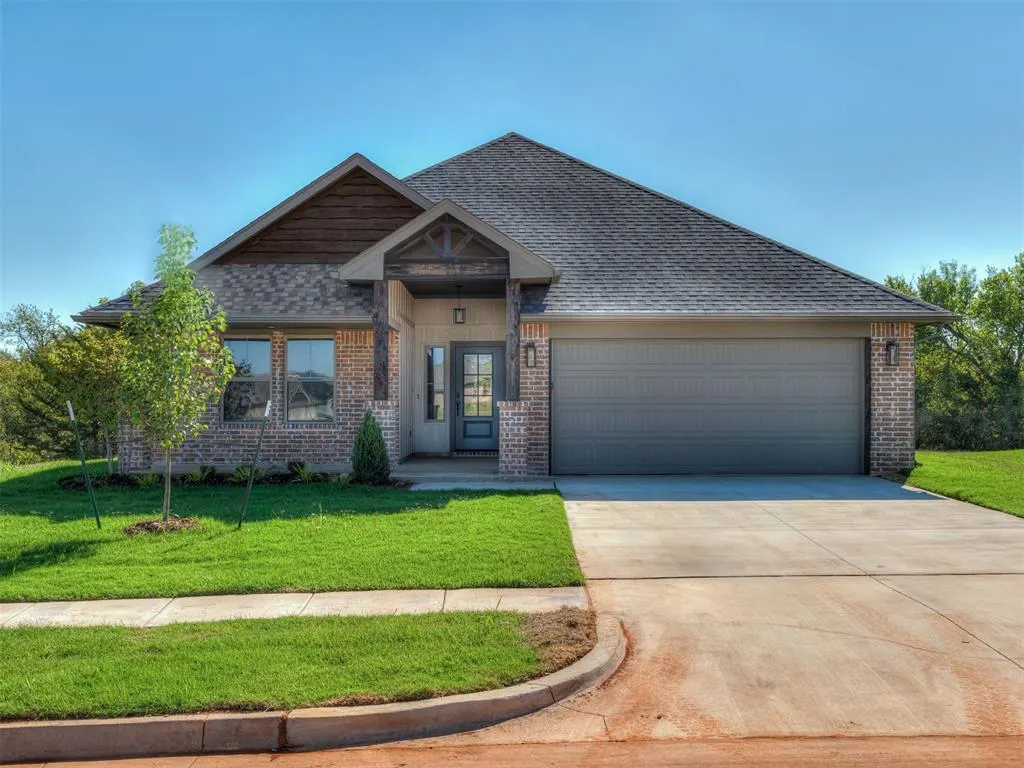 Front exterior — 12008 Rockbed Drive, Yukon, OK 73099