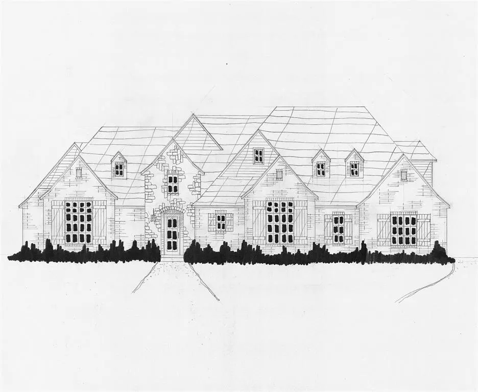 Front exterior — 9275 Whispering Pines Lane, Arcadia, OK 73007