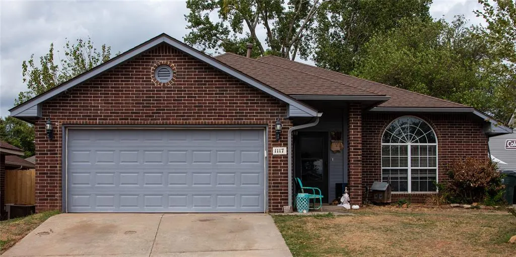 Front exterior — 1117 Bald Eagle Court, Norman, OK 73072