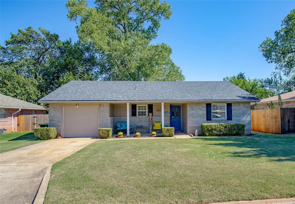 Front exterior — 503 N 8th Street, Tecumseh, OK 74873