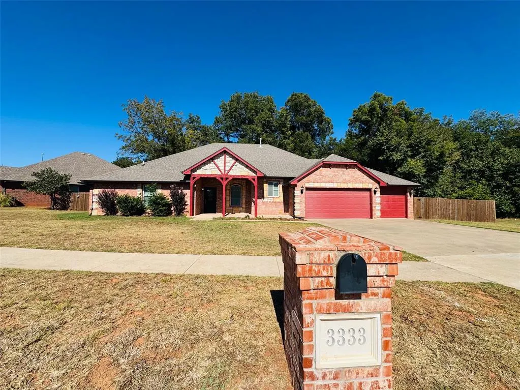Front exterior — 3333 Wood Valley, Norman, OK 73071
