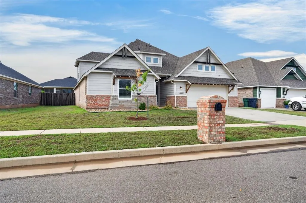 Front exterior — 18009 Marea Drive, Edmond, OK 73012