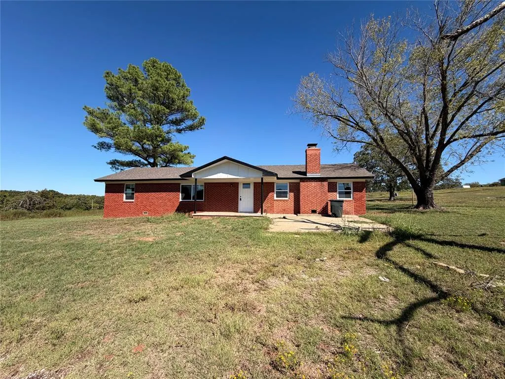 Front exterior — 22565 Gaddy Road, Tecumseh, OK 74873