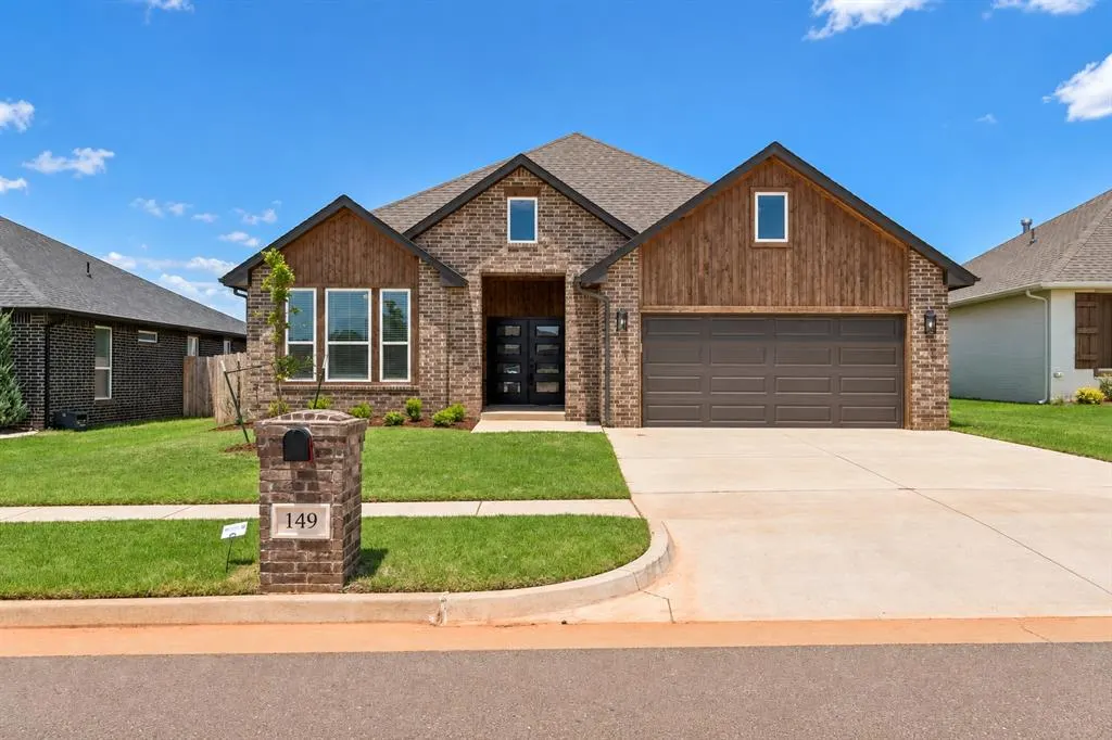 Front exterior — 149 Sage Brush Way, Edmond, OK 73025