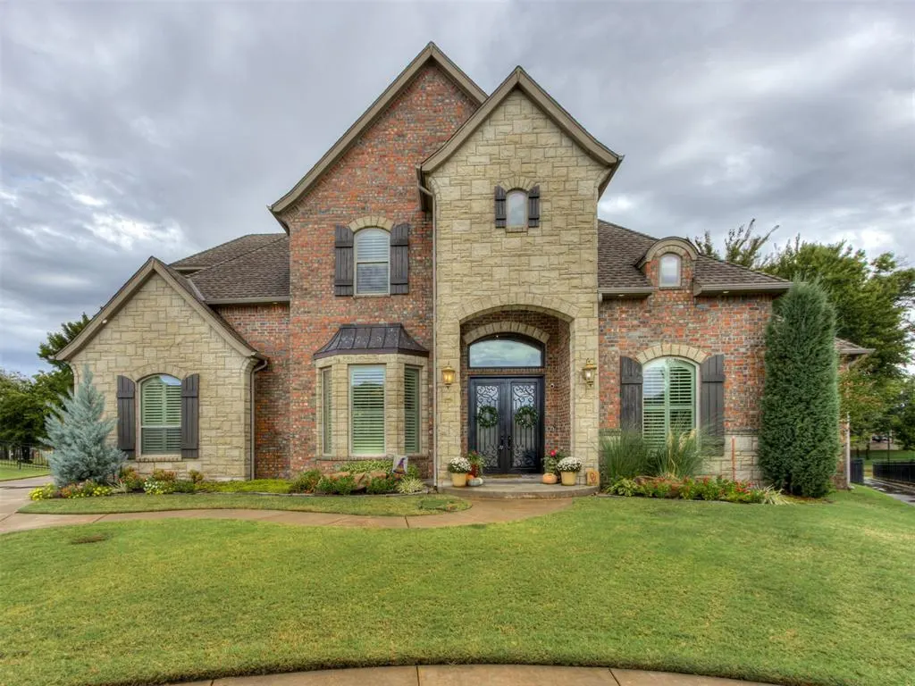 Front exterior — 616 Beckman Court, Yukon, OK 73099