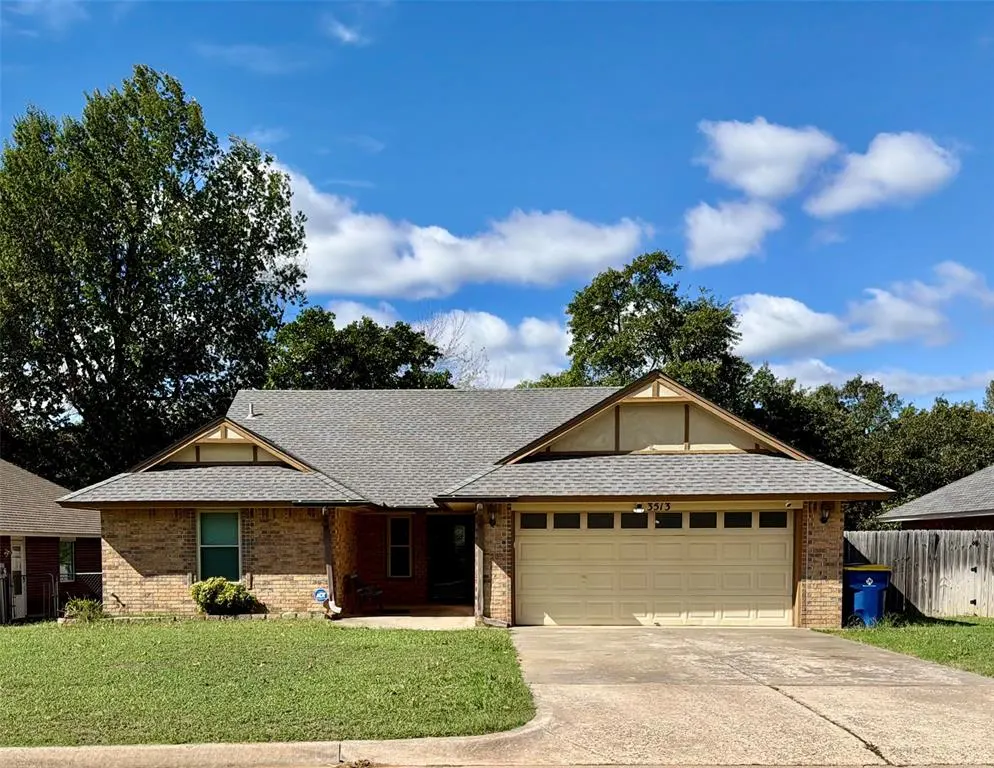 Front exterior — 3513 Clarke Street, Choctaw, OK 73020