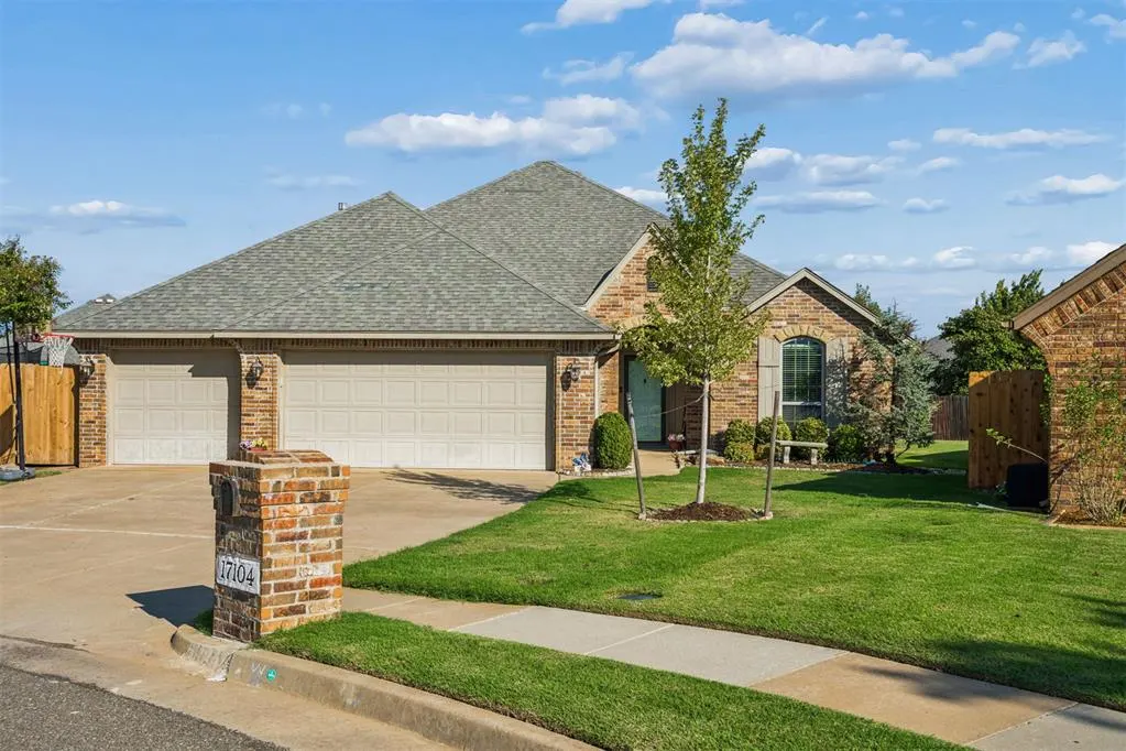 Front exterior — 17104 Cadiz Court, Oklahoma City, OK 73170