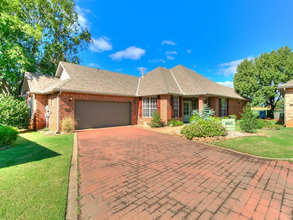 Front exterior — 4001 Tamarac Ct Court, Edmond, OK 73003