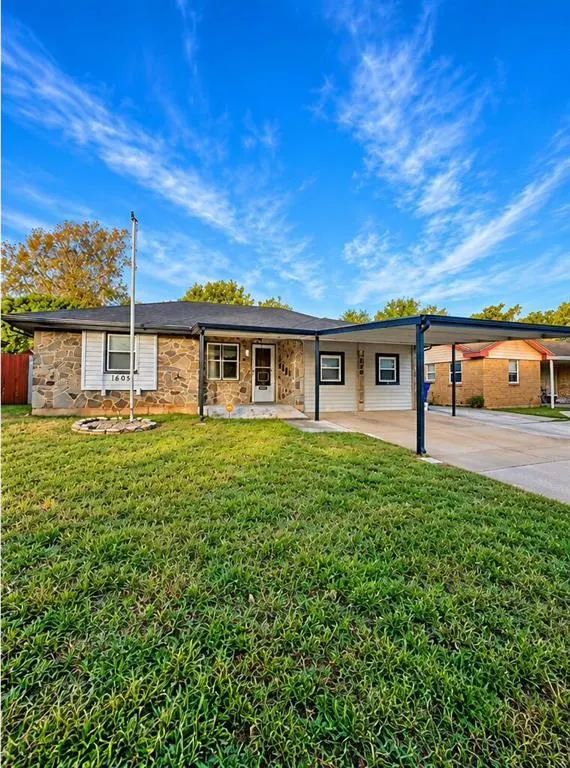 Front exterior — 1605 Melinda Lane, Oklahoma City, OK 73130