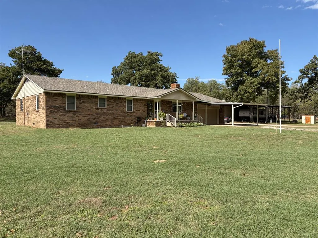 Front exterior — 12925 Lakeroad Drive, McLoud, OK 74851