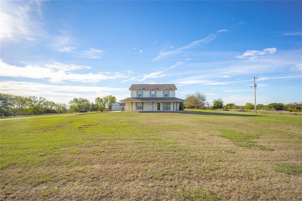 Front exterior — 19558 High Point Road, Purcell, OK 73080