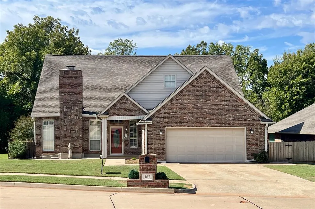 Front exterior — 167 N Willow Terrace, Mustang, OK 73064
