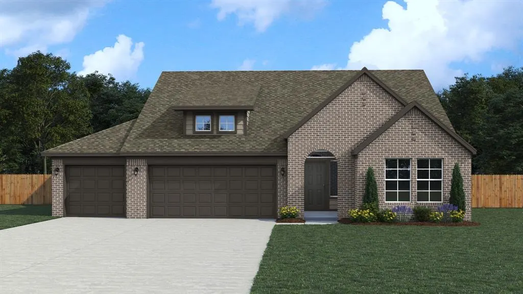 Front exterior — 15809 Rolling Hill Drive, Moore, OK 73170