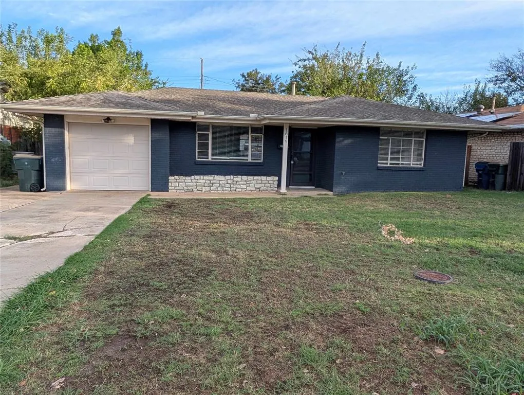 Front exterior — 1619 Carlisle Court, Oklahoma City, OK 73120