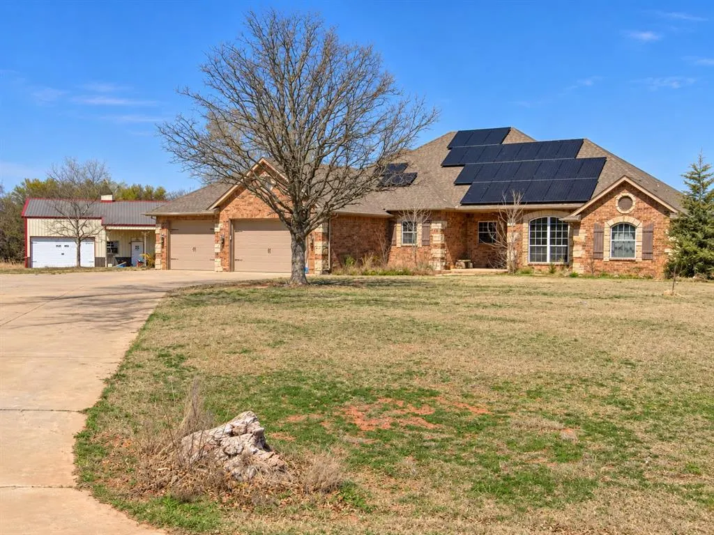 Front exterior — 13321 220th Street, Blanchard, OK 73010