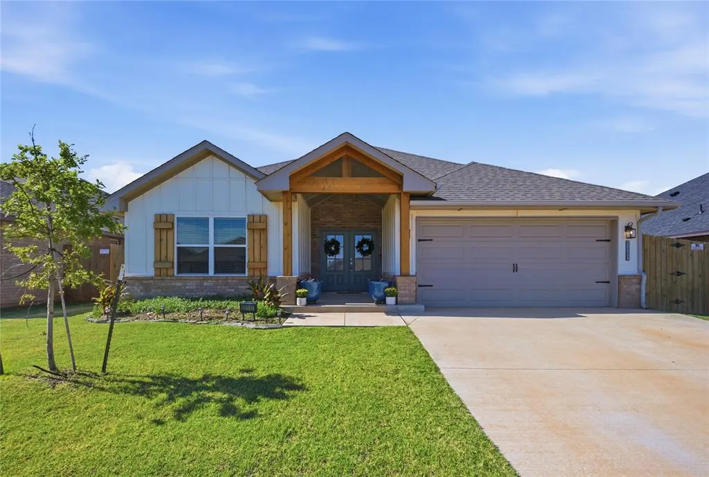 Front exterior — 12117 Birch Street, Yukon, OK 73099