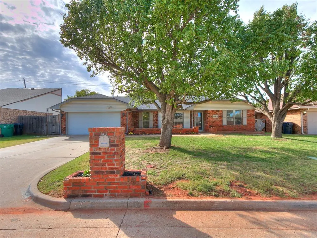 Front exterior — 11913 Sylvester Drive, Oklahoma City, OK 73162