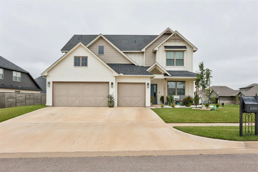 Front exterior — 14500 Giverny Lane, Yukon, OK 73099