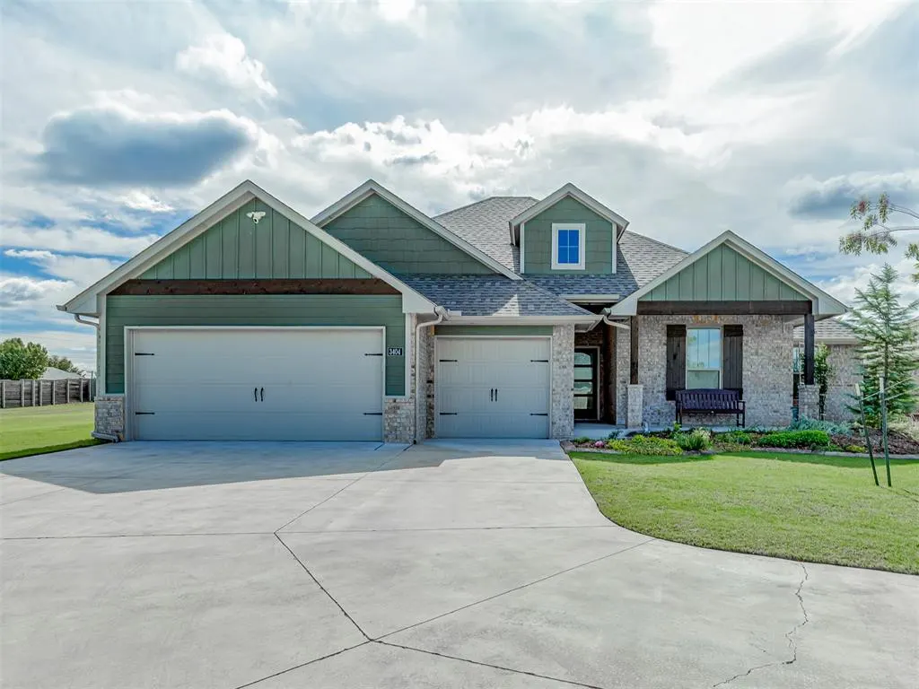 Front exterior — 3404 Broadmoore Drive, Moore, OK 73160