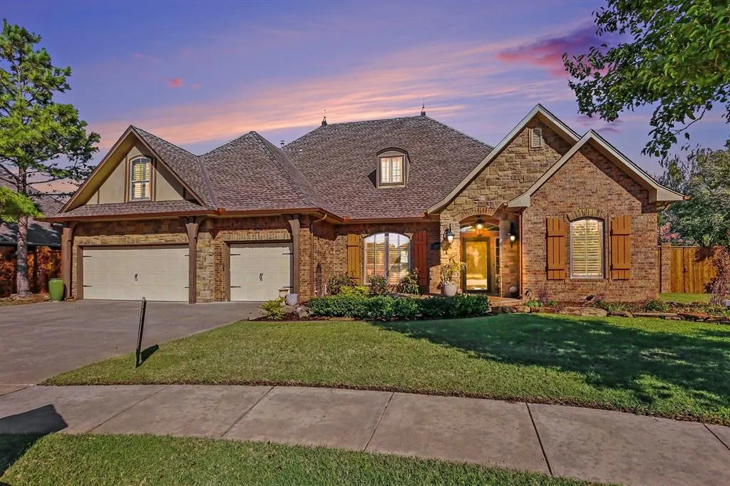 Front exterior — 4805 Wellman Drive, Norman, OK 73072