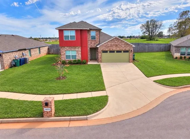 Front exterior — 10516 NW 24th Street, Yukon, OK 73099