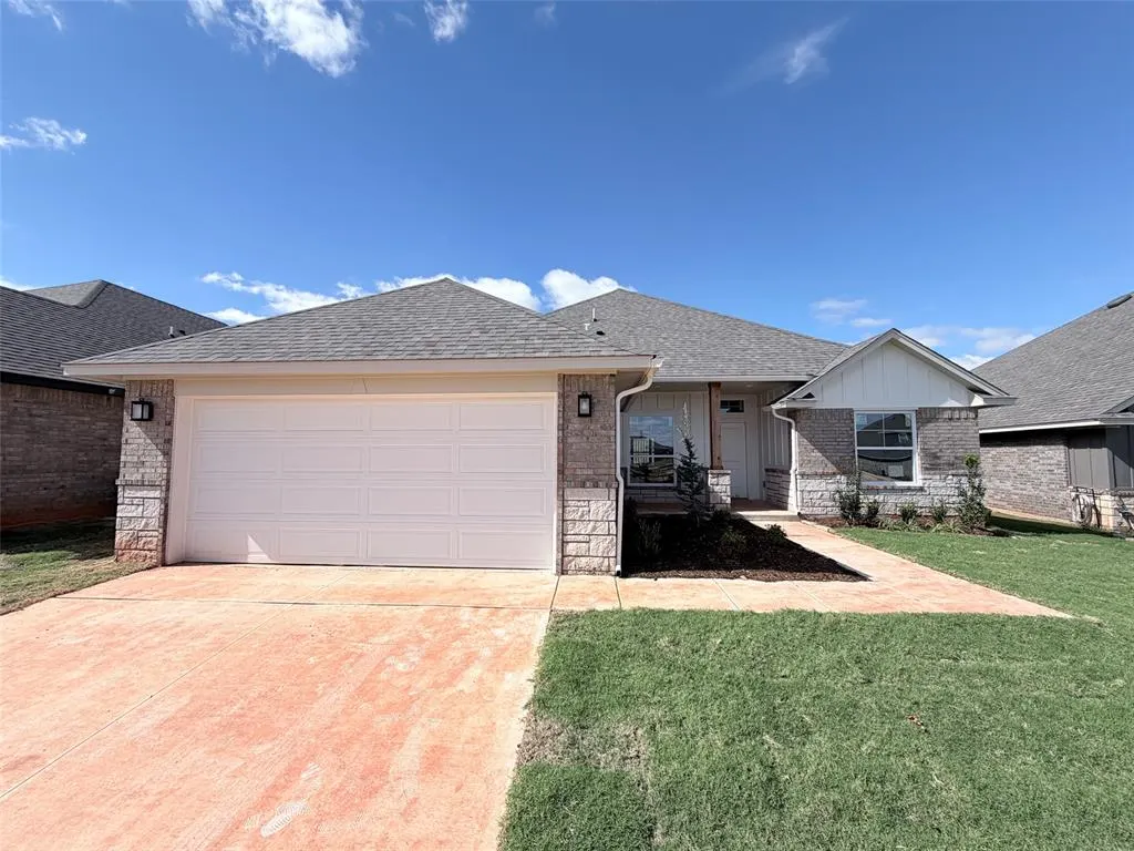 Front exterior — 19501 Birchfield Drive, Edmond, OK 73012