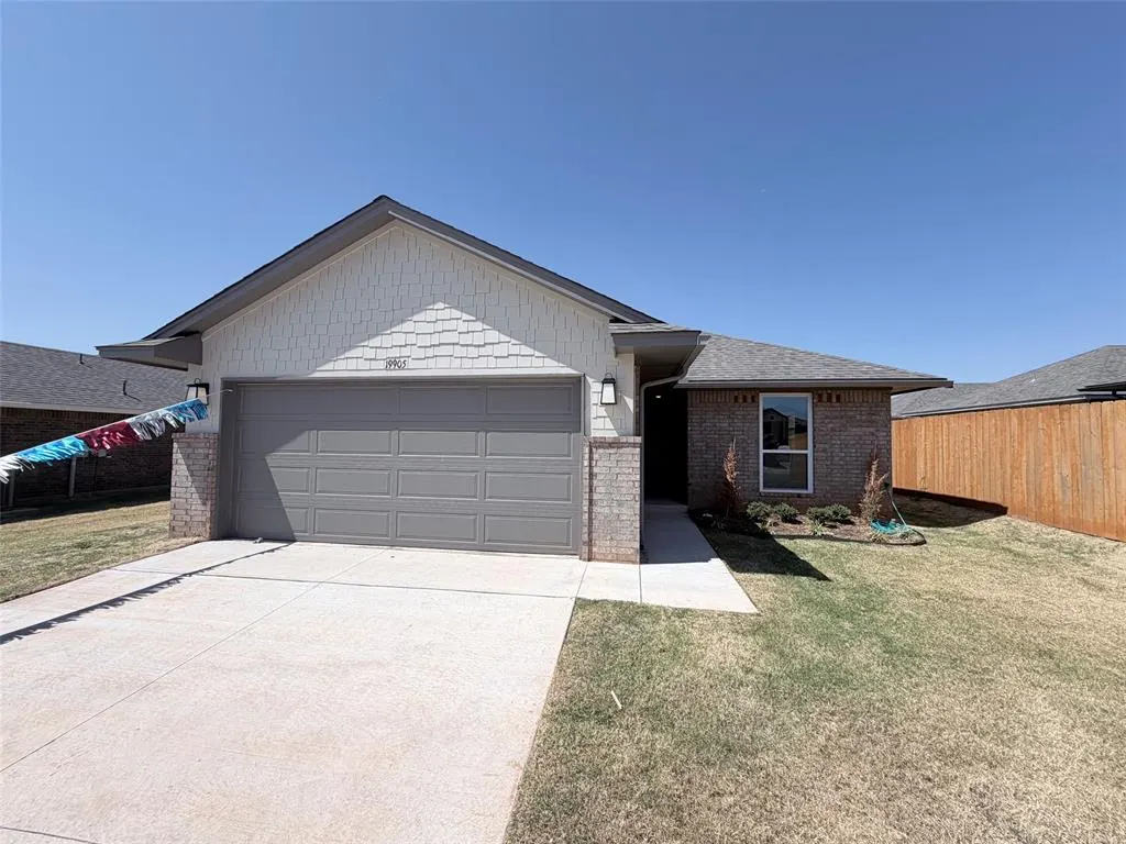 Front exterior — 19905 Stovall Drive, Edmond, OK 73012
