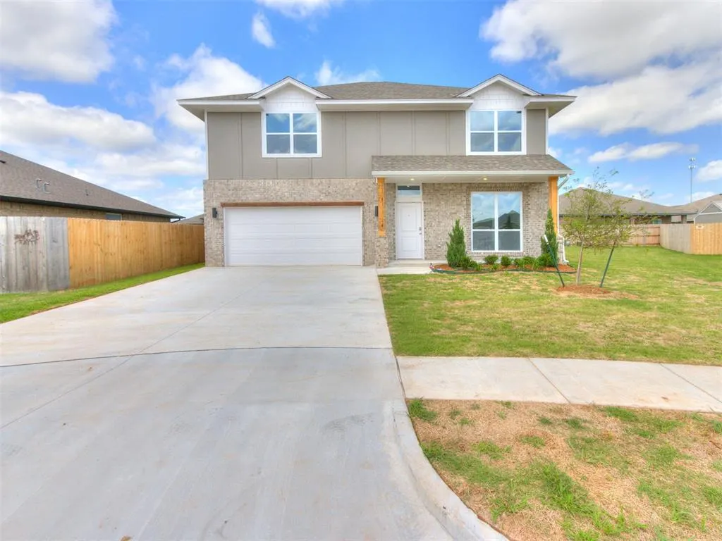 Front exterior — 1687 Bloomington Court, Newcastle, OK 73065
