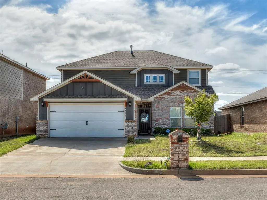 Front exterior — 2401 Scarlet Lane, El Reno, OK 73036