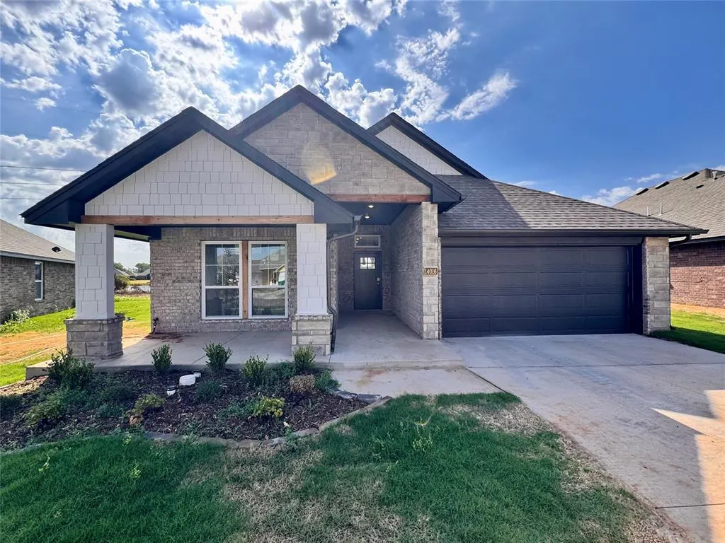 Front exterior — 14016 Tybee Island Drive, Yukon, OK 73099