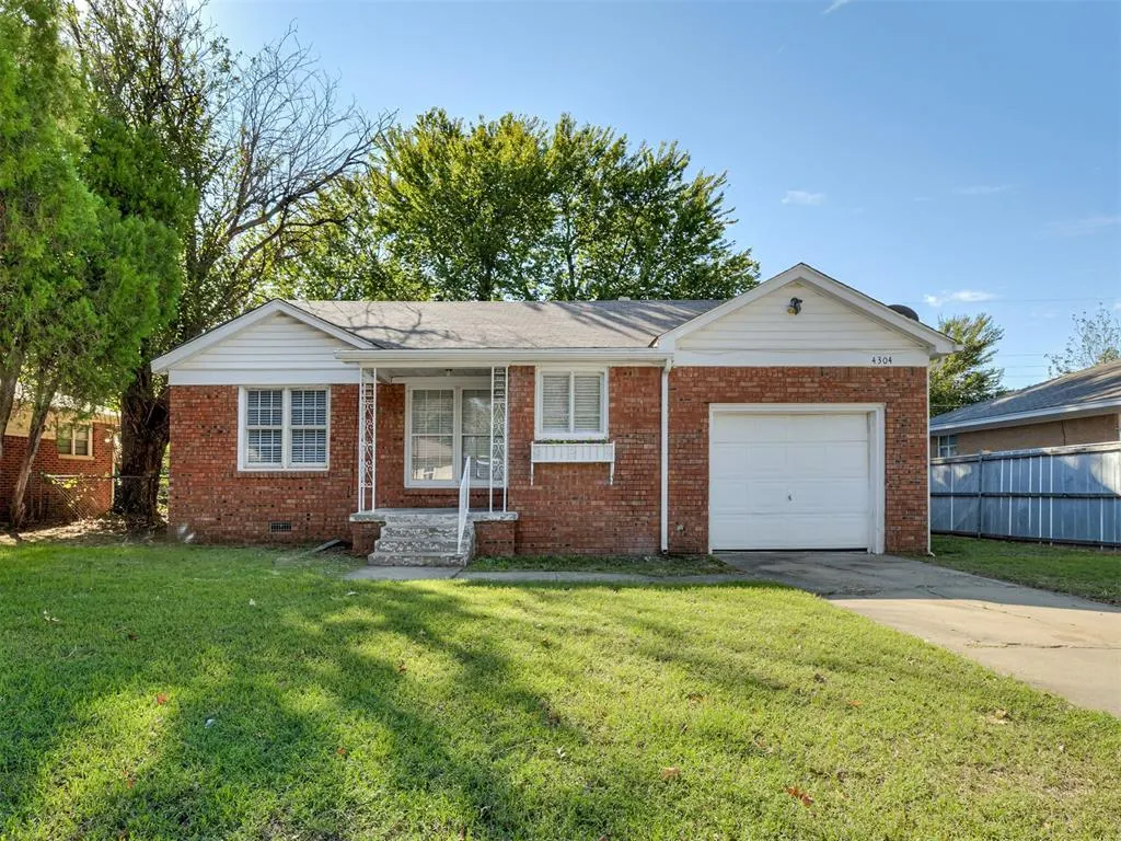 Front exterior — 4304 NW 20th Street, Oklahoma City, OK 73107