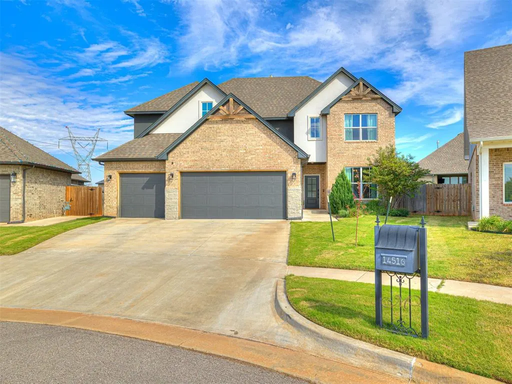 Front exterior — 14516 Chambery Court, Yukon, OK 73099