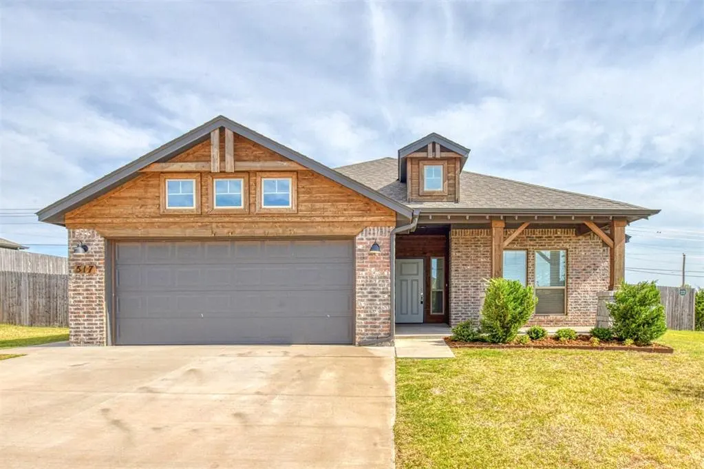 Front exterior — 517 Elena Drive, Blanchard, OK 73010