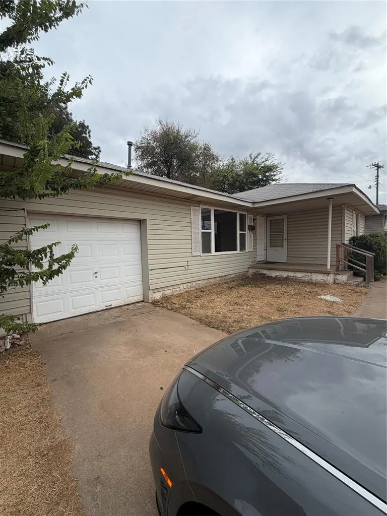 Front exterior — 1612 Vickie Drive, Del City, OK 73115
