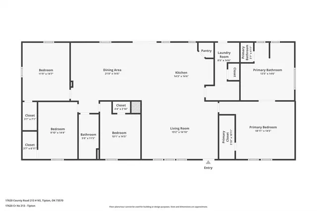 Photo 2 — 17620 County Road NS 213 Road, Tipton, OK 73570