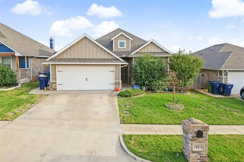 Front exterior — 18816 Autumn Grove Drive, Edmond, OK 73012